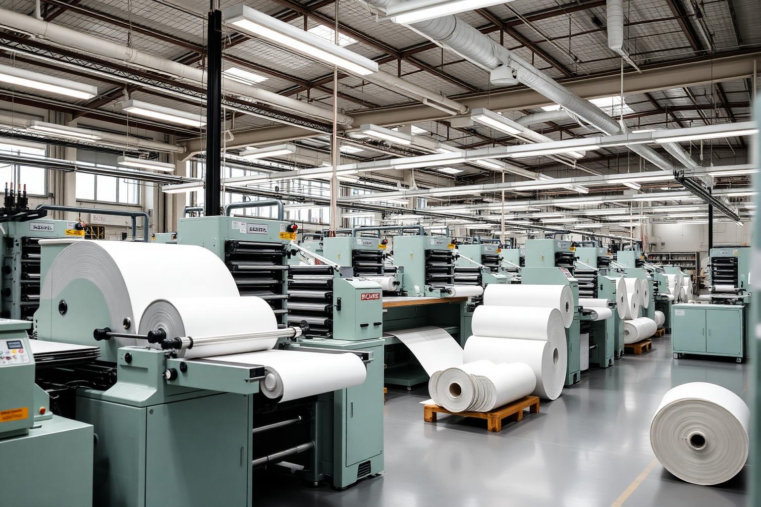 Automated notebook manufacturing line